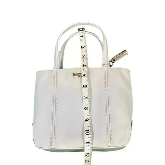 Nine West Accessories Small Hand Bag Light Blue Cloth Like Material - Picture 16 of 16